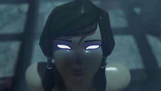 In her eyes you can read sexual desire and lust. 3d hentai animation porn. porn video