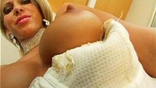 Prime Cups Titty fucking and pussy pumping with her sex toy porn video